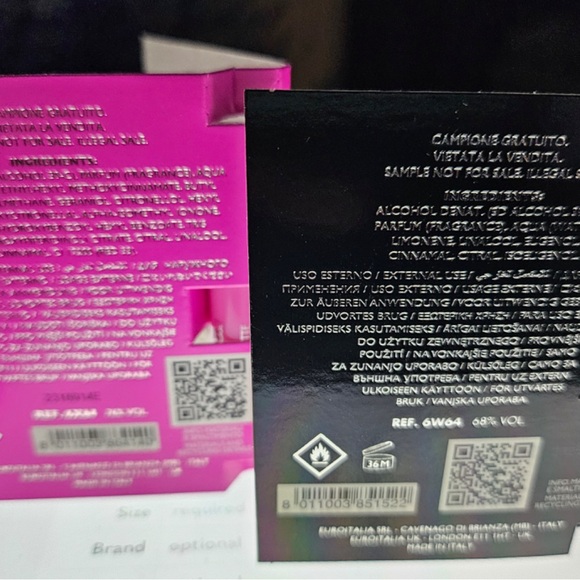 MOSCHiNO SAMPLE SCENTS - Picture 3 of 7